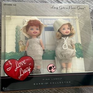 I love Lucy Lucy Gets a Paris Gown dolls doll Mattel pink label Barbie collector